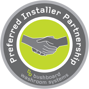 Bushboard Preferred Installer Partnership Logo